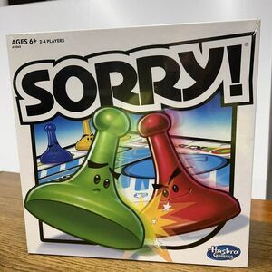 Hasbro Sorry! Board Game By Hasbro‎ Gaming Ages 6+ 2-4 Play  2016